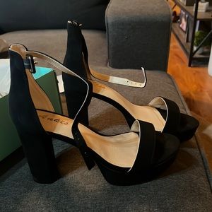 Black high heels